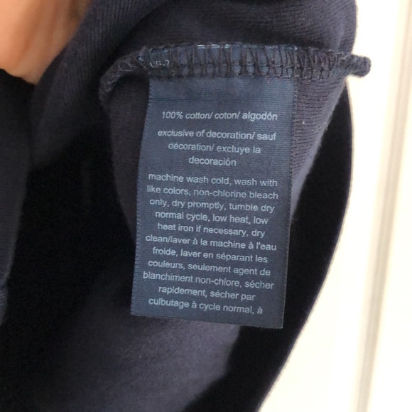 Navy Tommy Hilfiger v-neck - Picture 6 of 6